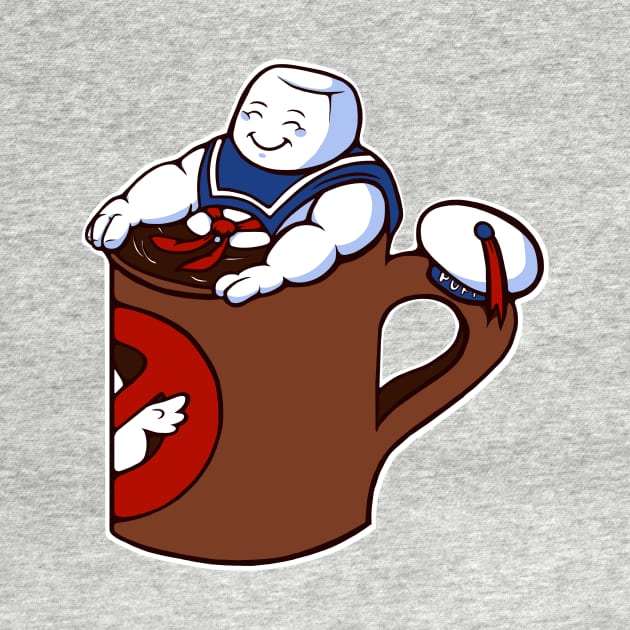 Cup of Stay Puft by jellysoupstudios